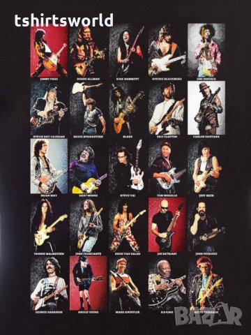 Нов мъжки музикален суичър с дигитален печат Китаристи, снимка 8 - Суичъри - 31757892