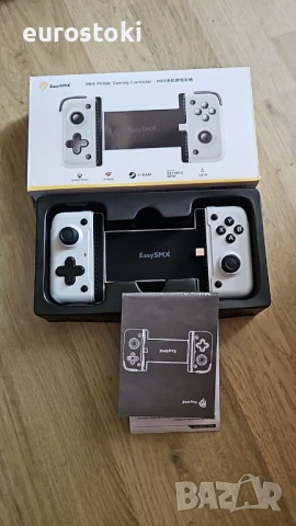 Мобилен геймърски контролер EasySMX M05 за Android и iPhone серия 15 (USB-C), геймърски контролер , снимка 10 - Аксесоари - 51379603
