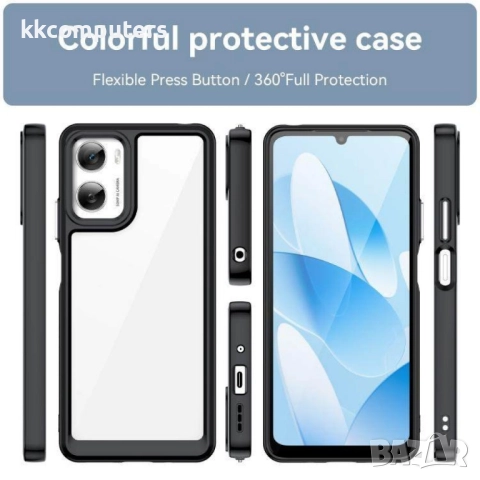 Удароустойчив Калъф (TPU + Акрил) за Motorola Moto G06 4G / Moto G06 Power 4G- Airbag технология, вк, снимка 6 - Калъфи, кейсове - 52720985