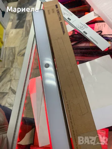 MOSTON LED Осветително тяло със сензор за движение/Вградена акумулаторна батерия, снимка 11 - Лед осветление - 48335509