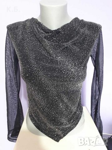 Официална блуза с тюл р-р XS,S в Блузи с дълъг ръкав и пуловери в гр. Шумен  - ID31823240 — Bazar.bg
