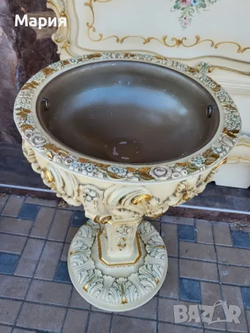 Италианска барокова кашпа 015, снимка 4 - Саксии и кашпи - 48084228