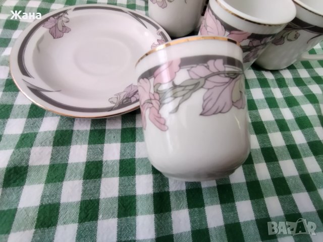 12 СЕТА ЗА КЪСО КАФЕ HMK  JAPAN , снимка 4 - Сервизи - 39618541