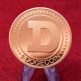 1 Dogecoin / 1 Догекойн Монета ( DOGE ) - Copper, снимка 1 - Нумизматика и бонистика - 38187371