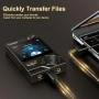 Нов Портативен HiFi MP3 Плейър Lossless DSD 64GB 24bit/192kHz DAC Черен, снимка 7