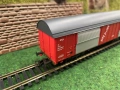 Вагон товарен хладилен 2-осен Роко HO 1:87 влак ЖП модел, снимка 3