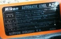 Японски оптичен автоматичен нивелир NIKON AZ-1 калиброван 22x, снимка 9