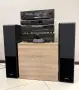 🔊Ретро аудио сет TECHNICS - усилвател с дистанционно, CD плеър, дек, тунер и колони🔉, снимка 1