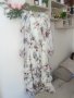 разкошна  нова дълга елегантна рокля  волани къдри Reaerved флорален нежен принт цветя, снимка 7