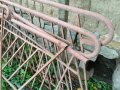 Интериорна ограда,истинско ковано желязо,стара изработка, снимка 2