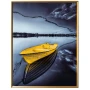 Картина Лодка в езеро с рамка, 60*80 см Код P1036, снимка 1