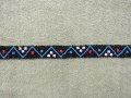 Колан от маниста с геометрични фигури от времето на соца, снимка 2