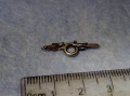 СТАРА СРЕБЪРНА КАРАБИНКА ЗАКОПЧАЛКА За КОЛИЕ ЛАНЕЦ ВЕРИЖКА ГРИВНА СРЕБРО 925 ITALY 31634, снимка 3