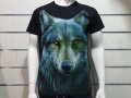 Нова мъжка тениска с дигитален печат Вълк, Серия Вълци, снимка 9