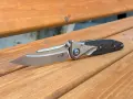 Microtech Socom Bravo Mini SE TitaniumCF bead blast std, снимка 3