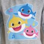 Нова детска ватирана блуза с дълъг ръкав Baby Shark, снимка 2