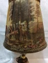 УНИКАЛНО СТИЛНА НЕМАСКА НОЩНА ЛАМПА С ЛОВНИ СЦЕНИ, снимка 2