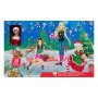 Коледен календар с кукла и подаръци изненада