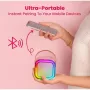 Караоке тонколона с безжичен микрофон K12 с RGB цветомузика, снимка 14