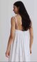 Нова елегантна дълга памучна рокля 100% памук теменушки , снимка 12