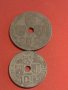 Две монети 10 сантима 1943г / 25 сантима 1944г. Белгия за КОЛЕКЦИОНЕРИ 34854, снимка 1