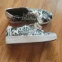 Michael kors уникални кецове с графити естествена кожа, снимка 1