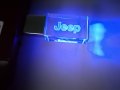 Светеща УСБ USB flash флаш памет стъкло с емблема на марка кола автомобил джип мотор + Подарък, снимка 18