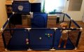 НОВА Голяма детска кошара за игра + подарък (топки) / заграждение / преграда / ограда дете бебе, снимка 1 - Кошарки - 34211893
