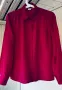 Малинова риза TAFT 100% коприна, снимка 10