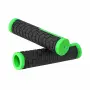Черно зелени велосипедни дръжки 132 mm с отвор 21 mm, снимка 1