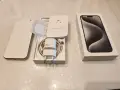 iPhone 15 Pro, бял, отличен, снимка 2