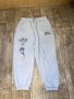 Памучно светло синьо долнище спортен памучен панталон  долница Bershka XL размер ангелчета ангели , снимка 2