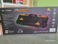 Нова! Геймърска клавиатура с Кирилица ROXPOWER G-8100, GAMING LED, Черна, снимка 6