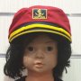 Нова детска червена капитанска шапка с Котва