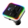 Bluetooth трансмитер за кола + 2 USB | RGB светлина | Handsfree, снимка 1