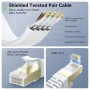 LAN кабел Cat 8 40м 40Gbps RJ45 високоскоростен, снимка 6