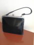 Стара малка черна чанта от лак с портмоне , снимка 1 - Чанти - 30017957