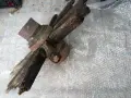 Старо ляво колело от каруца , снимка 4