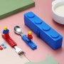 Детски прибори тип Lego, снимка 1 - Прибори, съдове, шишета и биберони - 42183309