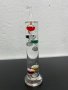 Галилеев термометър с цветни стъклени колби. №4741, снимка 5