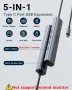10Gbps USB C хъб, 4*USB C 3.1, 100 W мощност (не поддържа монитор), снимка 4
