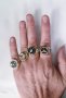 Мъжки златни пръстени, снимка 1 - Пръстени - 30983632