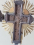 Стар настолен кръст,материал(сребро) сачан , снимка 11