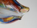 Пепелник Рибка от цветно стъкло 20,5*12,5 см, античен, снимка 8