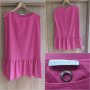 PATRIZIA PEPЕ - розова лятна рокля, снимка 1 - Рокли - 42203671