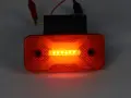 NEON висящ LED габарит 30 LED 12-24V с жълта светлина, снимка 4
