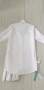 Off White Cotton Dress Italy Womens Size 40 / М НОВО! ОРИГИНАЛ! Дамска Рокля!, снимка 11