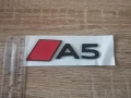 черна емблема Audi A5 нов стил, снимка 3