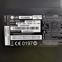 T-Con - 6870C-0452A TV LG 42LA620S, снимка 3 - Части и Платки - 29819100