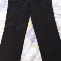 2 бр. тъмно сиви панталнони с тънко райе, снимка 3 - Панталони - 42646732